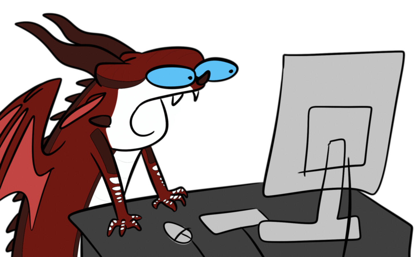 Commission for Cardinal, $5